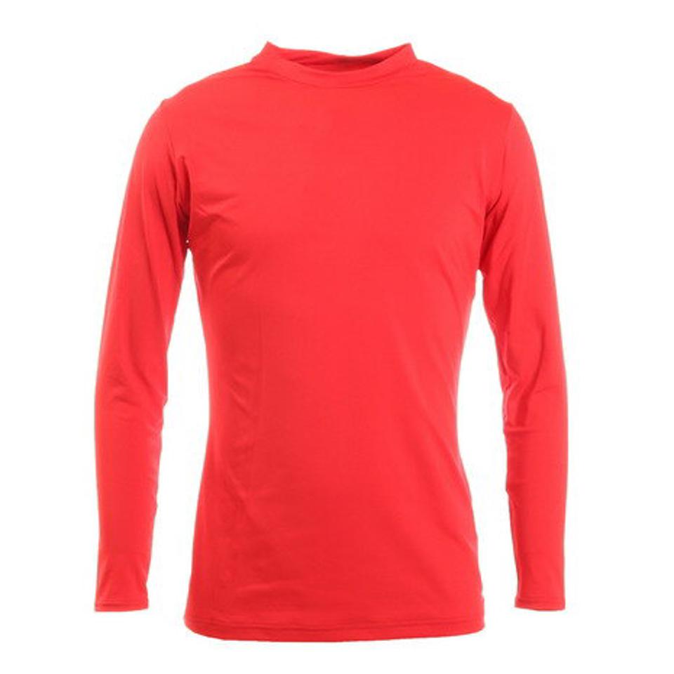 エックスティーエス（XTS） 野球 アンダーシャツ ストレッチ 丸首 長袖 インナー シャツ 723G6ES4167 赤 （メンズ）