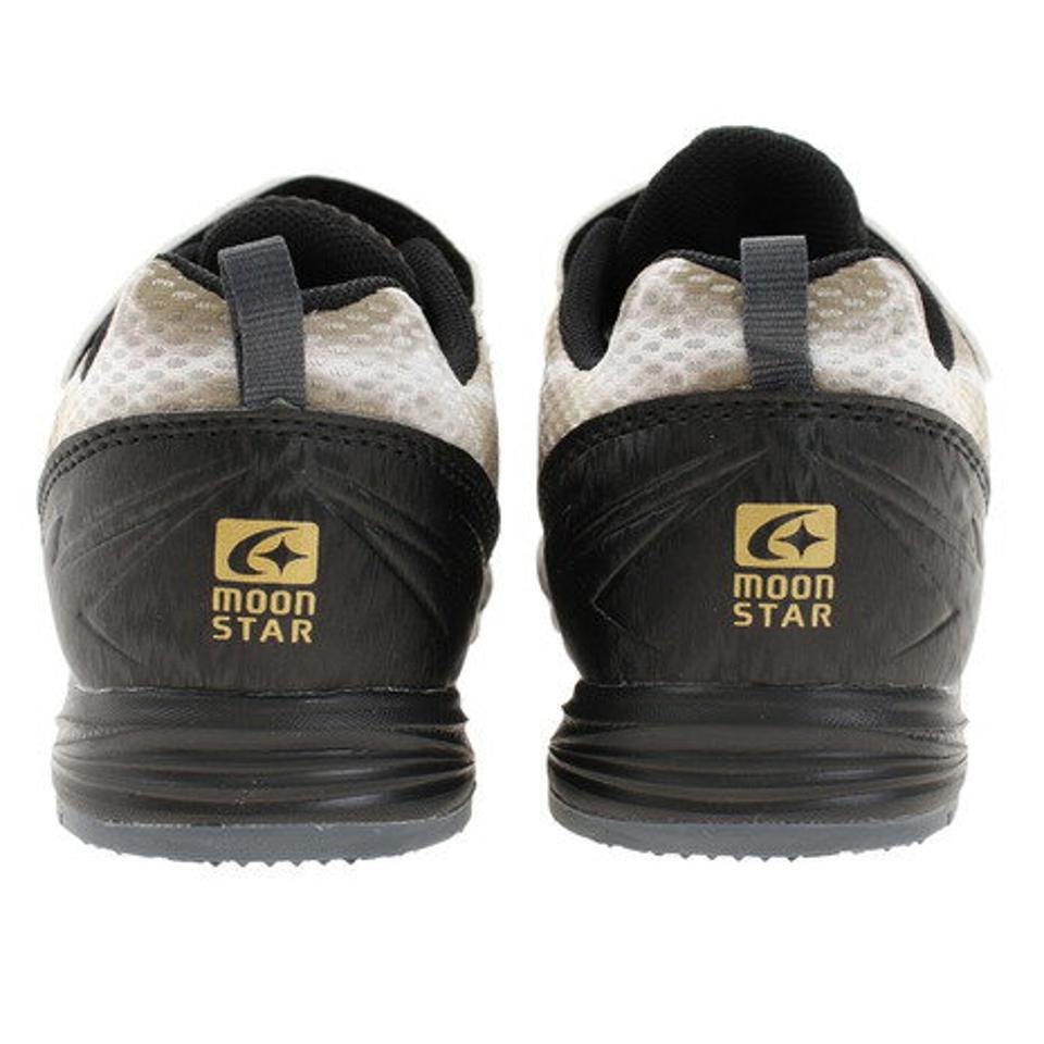 ムーンスター（MoonStar） ジュニアスポーツシューズ ベルクロ ベルト付き スニーカー スーパースター SS K1022 ゴールド 12293623 21SS （キッズ）