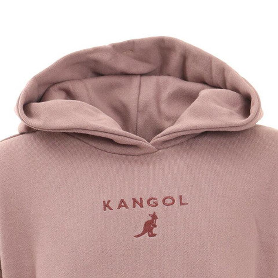 カンゴール（KANGOL） 裏毛 アップリケ刺繍 フード付パーカー 885023 MOK （キッズ）