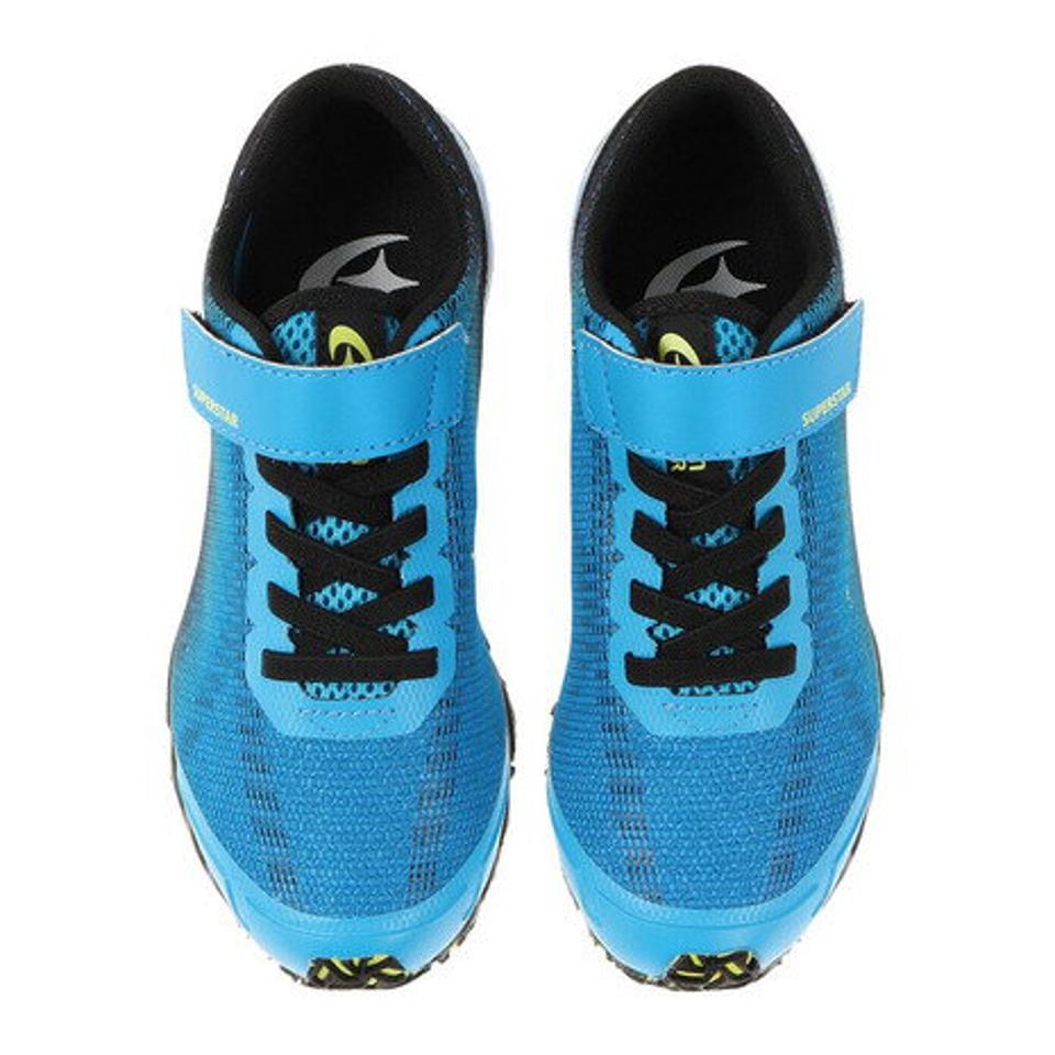 ムーンスター（MoonStar） ジュニアスポーツシューズ スーパースター SS J1030 12293535 ベルクロ ベルト付き スニーカー （キッズ）