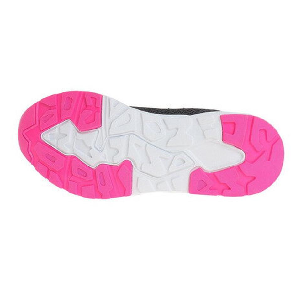 【11/5 24h限定 エントリー＆対象4店舗買い回りで最大P10倍！】ロキシー（ROXY）（キッズ）ジュニア スニーカー シューズ ベルト付き 黒 ブライトサイド2 BRIGHT SIDE 2 ブラック ピンク 21SUTFT212700TBPK