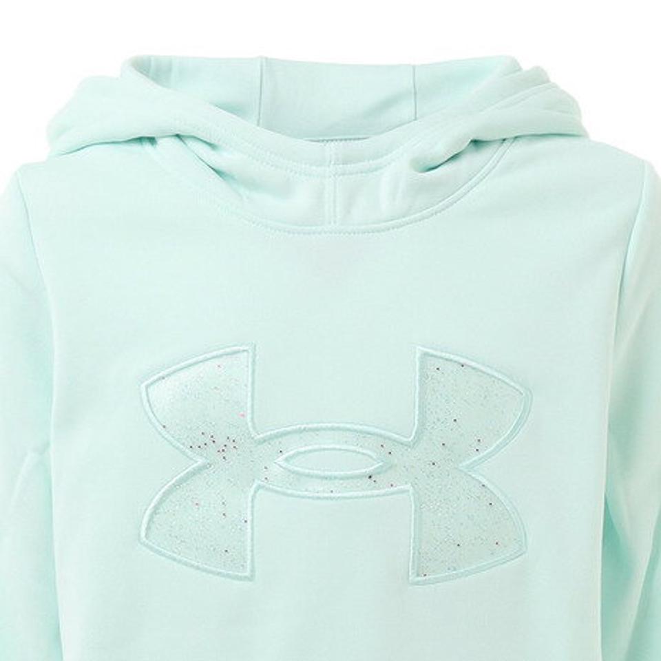 アンダーアーマー（UNDER ARMOUR） パーカー ガールズ フリース ビッグロゴフーディー 1356428 SGB/CMG AT オンライン価格 （キッズ）