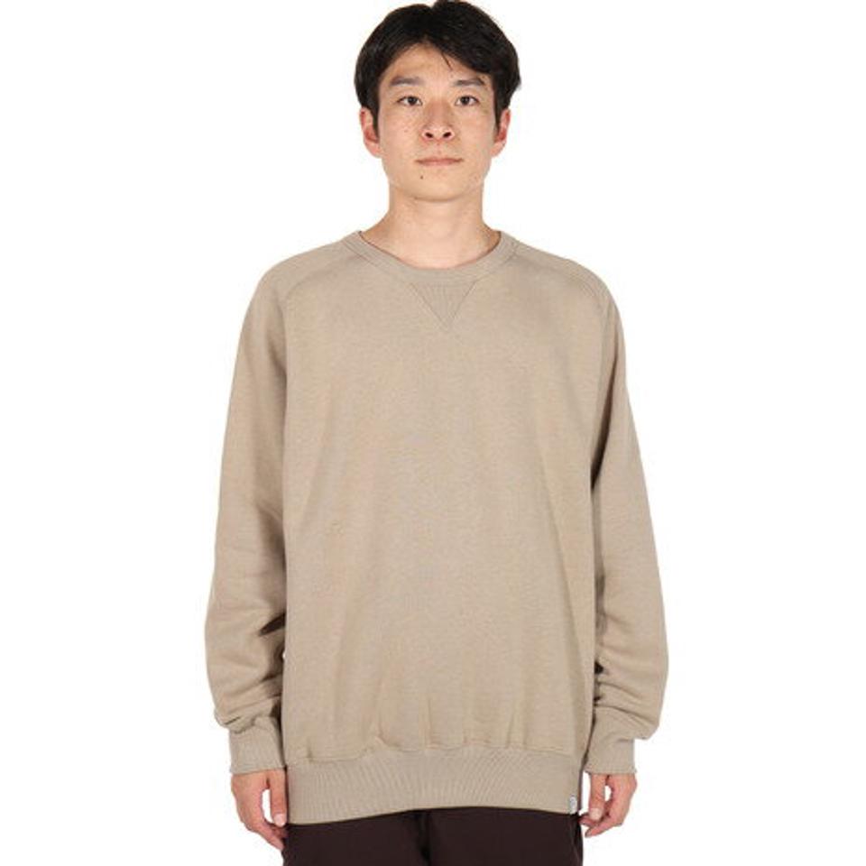 エルケクス（ELKEX）（メンズ）ジェントル スウェット クルーネックシャツ EKM1FA3107 SBEG