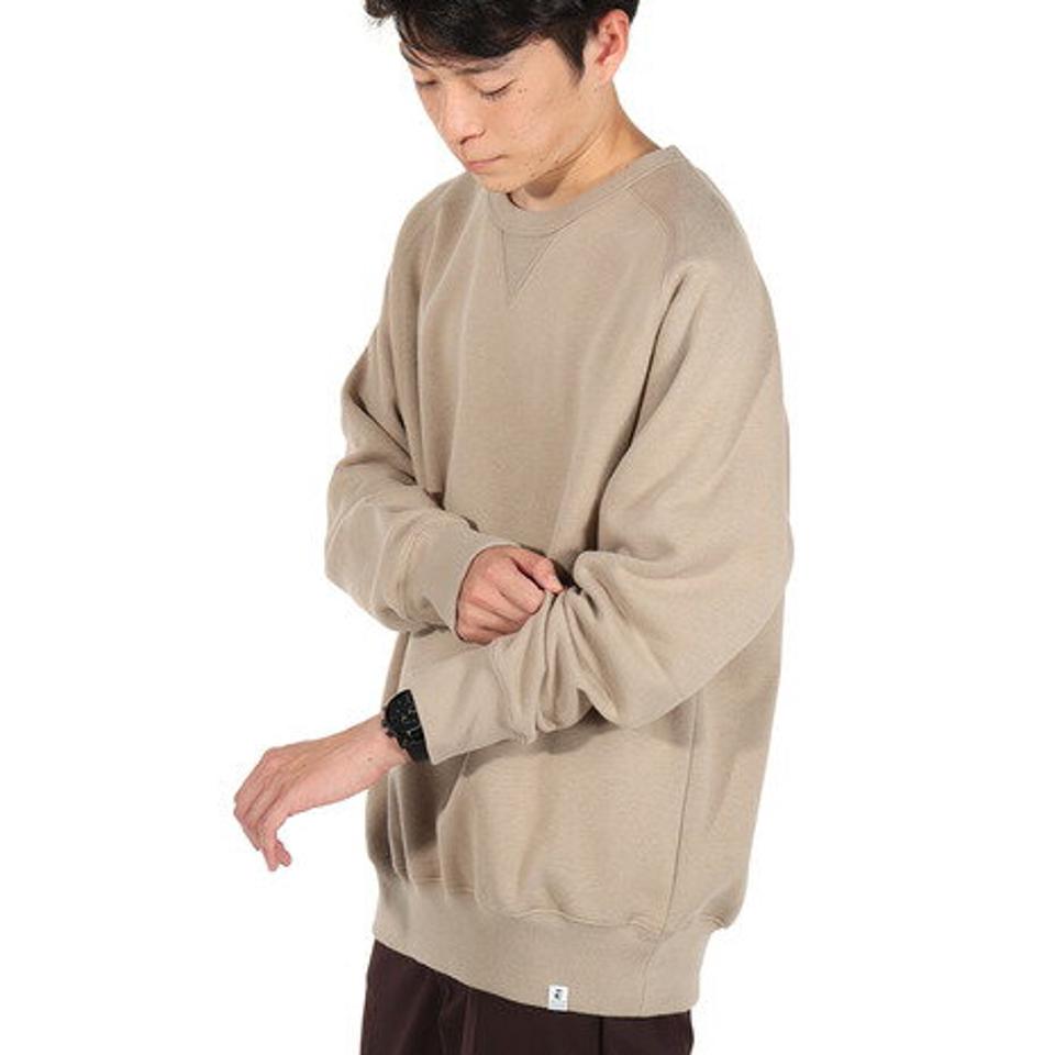 エルケクス（ELKEX）（メンズ）ジェントル スウェット クルーネックシャツ EKM1FA3107 SBEG