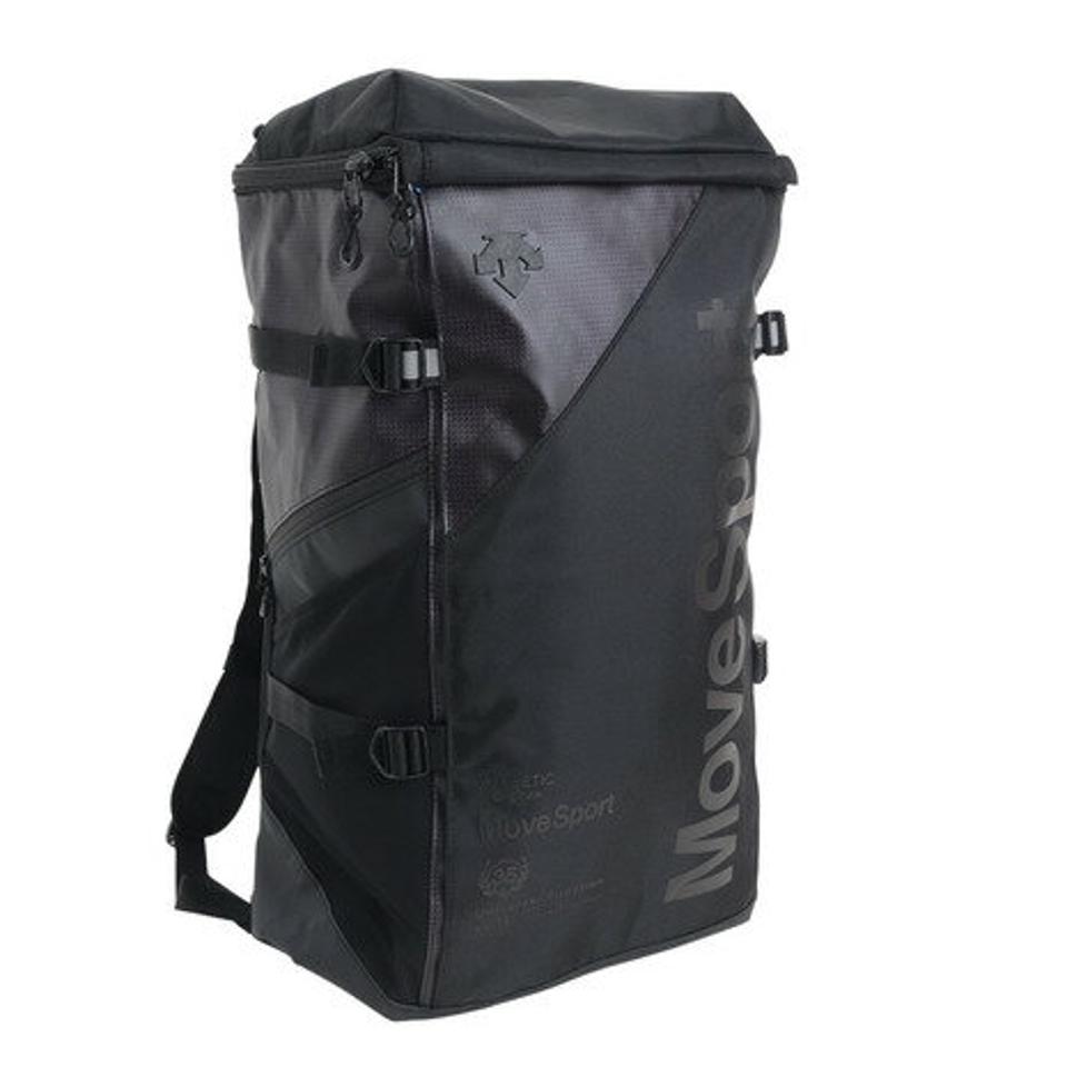 デサント（DESCENTE） リュック スクエアバッグL 40L ブラック DMATJA05 BK （メンズ、レディース）
