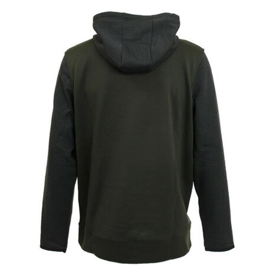 アンダーアーマー（UNDER ARMOUR）（メンズ）パーカー アーマーフリース Textured ビッグロゴフーディ 1360717 BQG/BLK AT オンライン価格