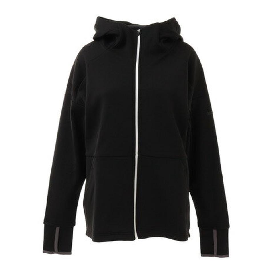 ジローム（GIRAUDM） WIND-X UV裏ベロアフルジップパーカー 861GM1HD4071 BLK （レディース）