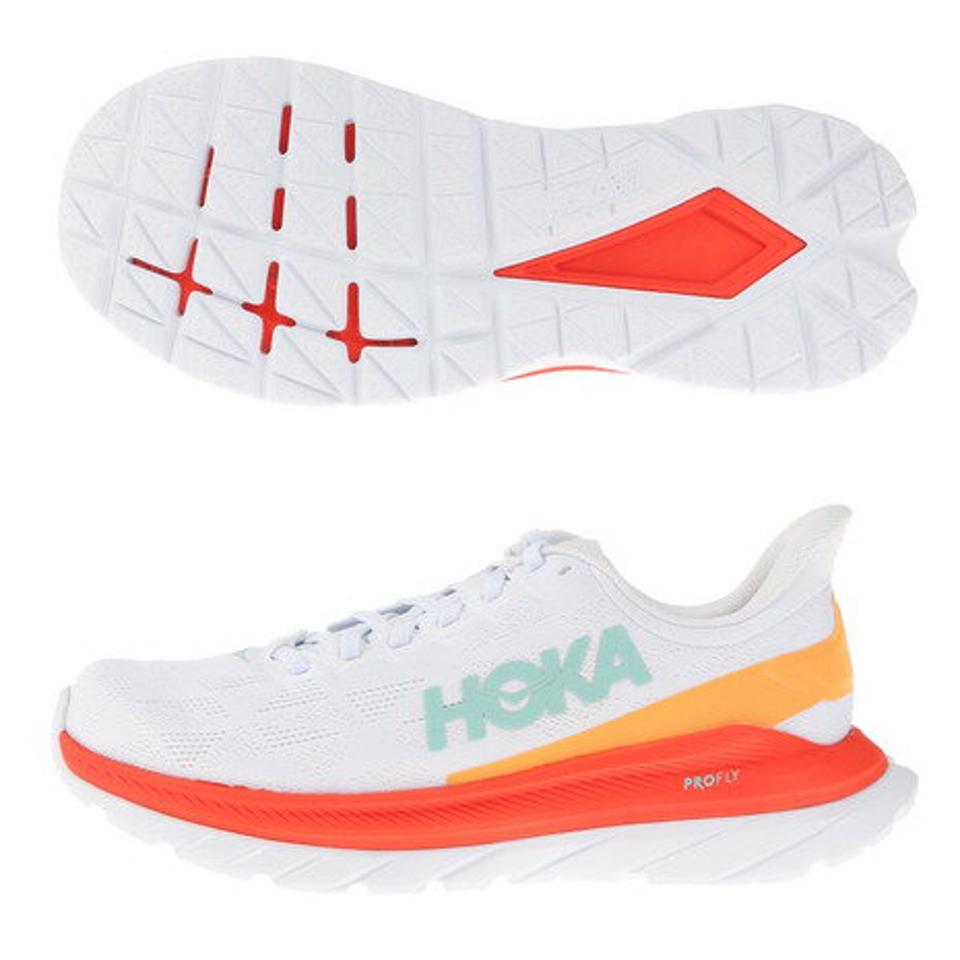 ホカ(HOKA) ランニングシューズ ジョギングシューズ マッハ4 MACH 4 1113528-WFS マラソン (メンズ)
