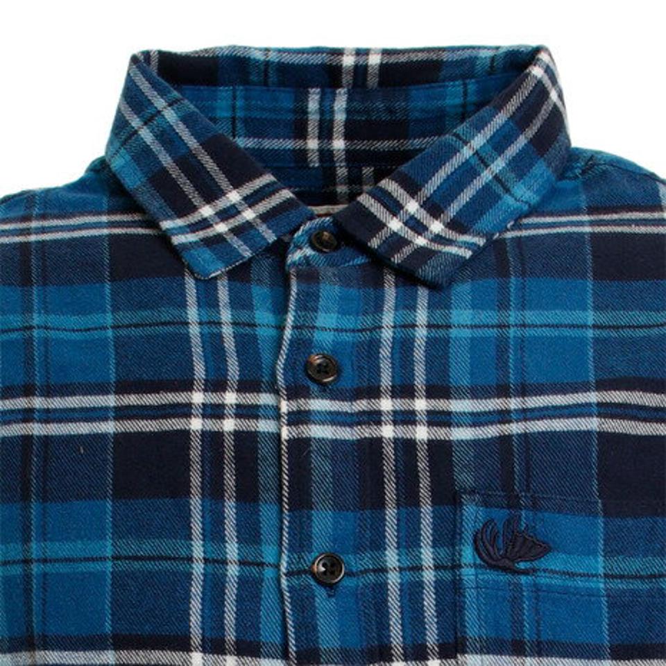 エルケクス（ELKEX） フランネル チェックシャツ 863EK9CG8041 BLU オンライン価格 （メンズ）