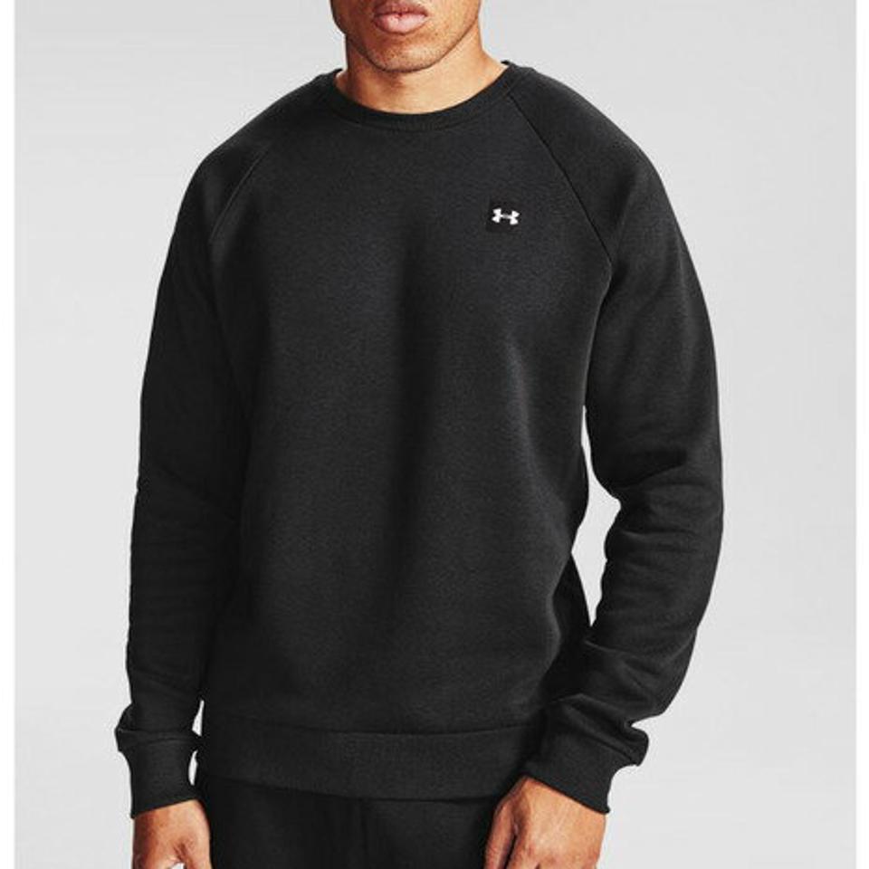 【11/5 24h限定 エントリー＆対象4店舗買い回りで最大P10倍！】アンダーアーマー（UNDER ARMOUR）（メンズ）トレーニングフリース ライバルフリース クルー 1357096 オンライン価格