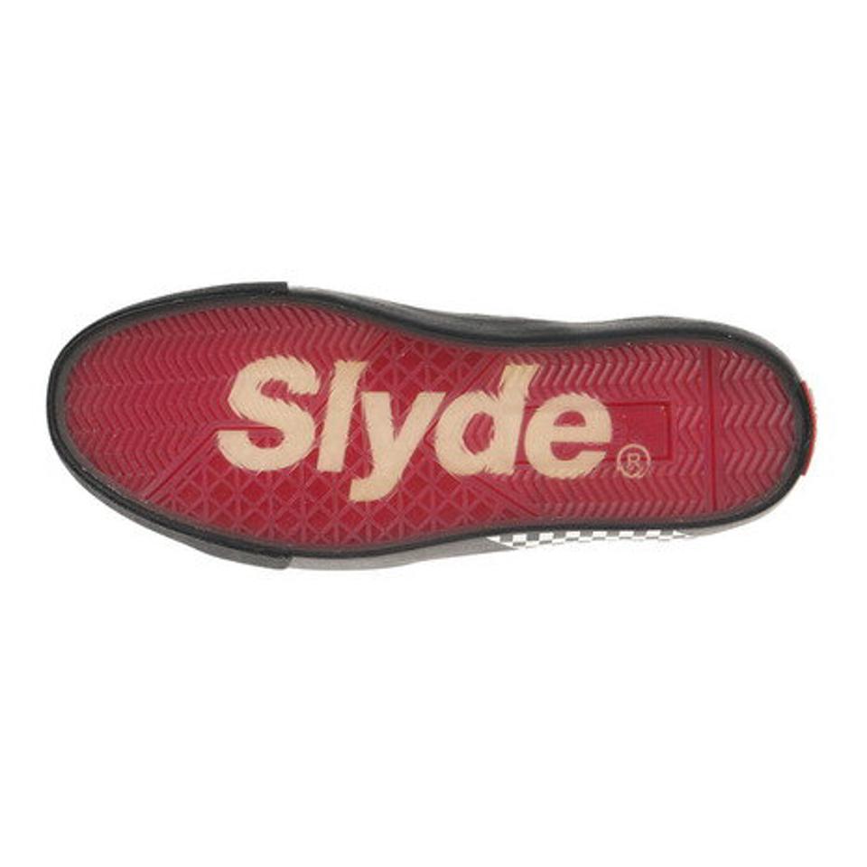 スライド（SLYDE） スニーカー ボーダーシューズ SUEDE スリッポン SL-FTW-006-BK/BK （メンズ）