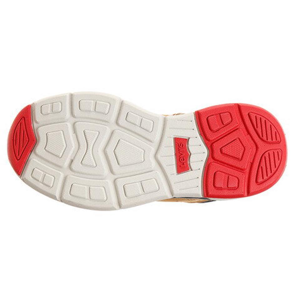 リーバイス（LEVIS） ジュニアスニーカー N ASPEN WITH ZIPPER 231497-74 YELLOW カジュアルシューズ （キッズ）