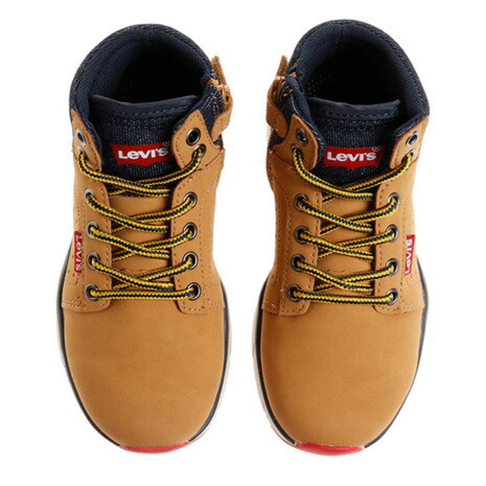 リーバイス（LEVIS） ジュニアスニーカー N ASPEN WITH ZIPPER 231497-74 YELLOW カジュアルシューズ （キッズ）