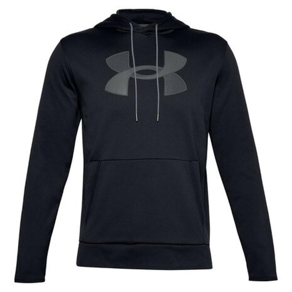 アンダーアーマー（UNDER ARMOUR） パーカー アーマーフリース ビッグロゴフーディー 1357085 BLK/PCG ATトレーナー オンライン価格 （メンズ）