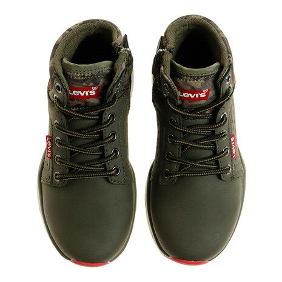 リーバイス（LEVIS） ジュニア スニーカー N ASPEN WITH ZIPPER 231497-36 KHAKI カジュアルシューズ （キッズ）