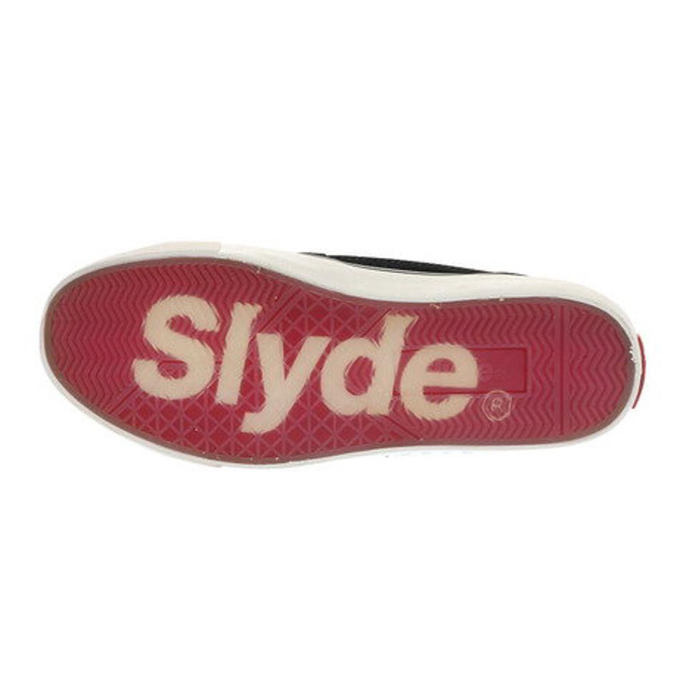 スライド（SLYDE）（メンズ）スニーカー スケートボード ミッドカットシューズ SL-FTW-004-BK/WH