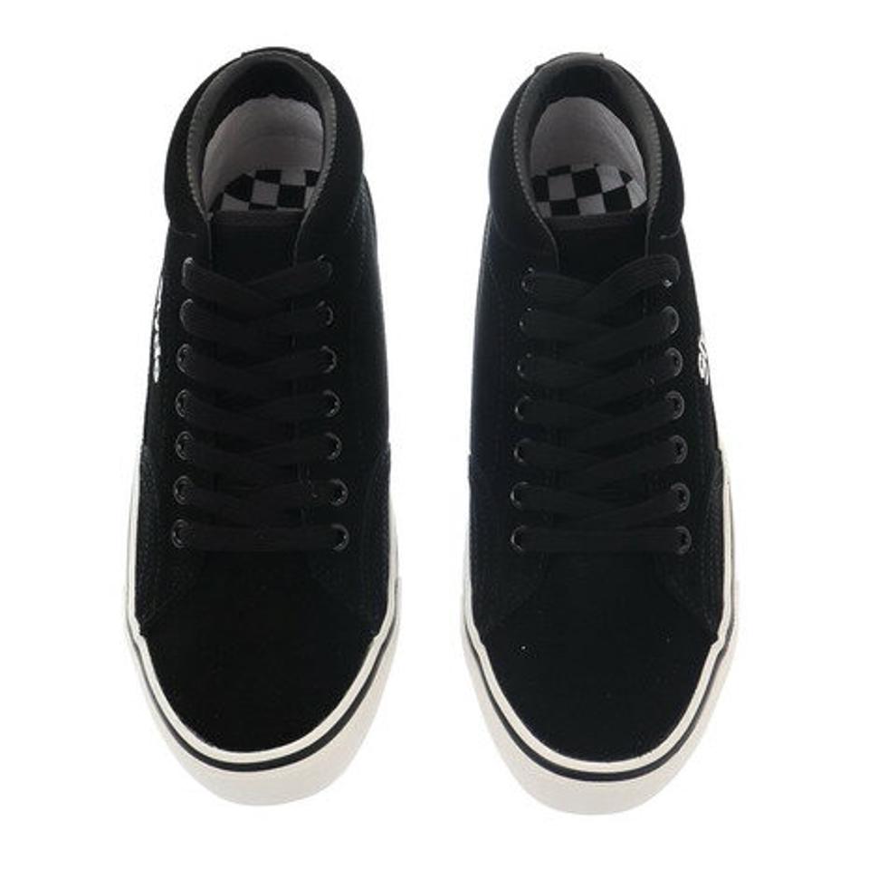 スライド（SLYDE）（メンズ）スニーカー スケートボード ミッドカットシューズ SL-FTW-004-BK/WH