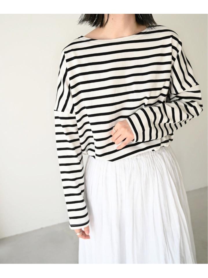 RED CHOP WORKS(レッドチョップワークス) ボーダーロングTシャツ（RED CHOP WORKS）