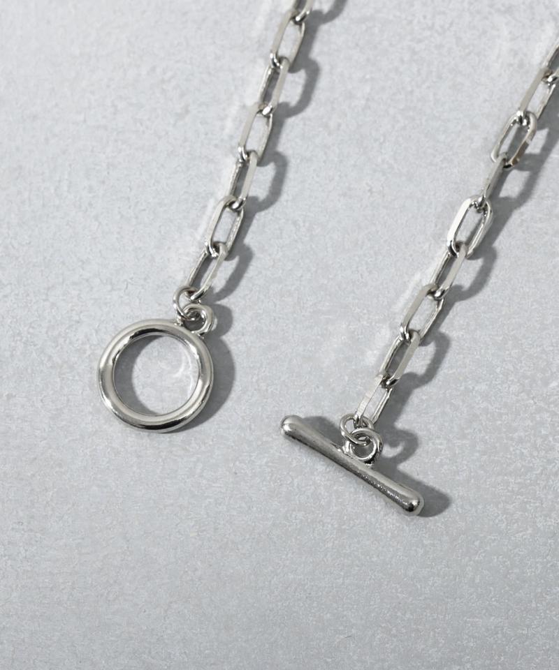 マンテルチェーンネックレスシルバー
