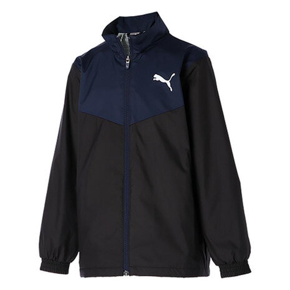 【6/5 24h限定 エントリー＆対象4店舗買い回りで最大P10倍！】プーマ（PUMA）（キッズ）ジュニア スポーツウェア　ウインドブレーカー ボーイズ トレーニング ジャケット 847513 01 NVY