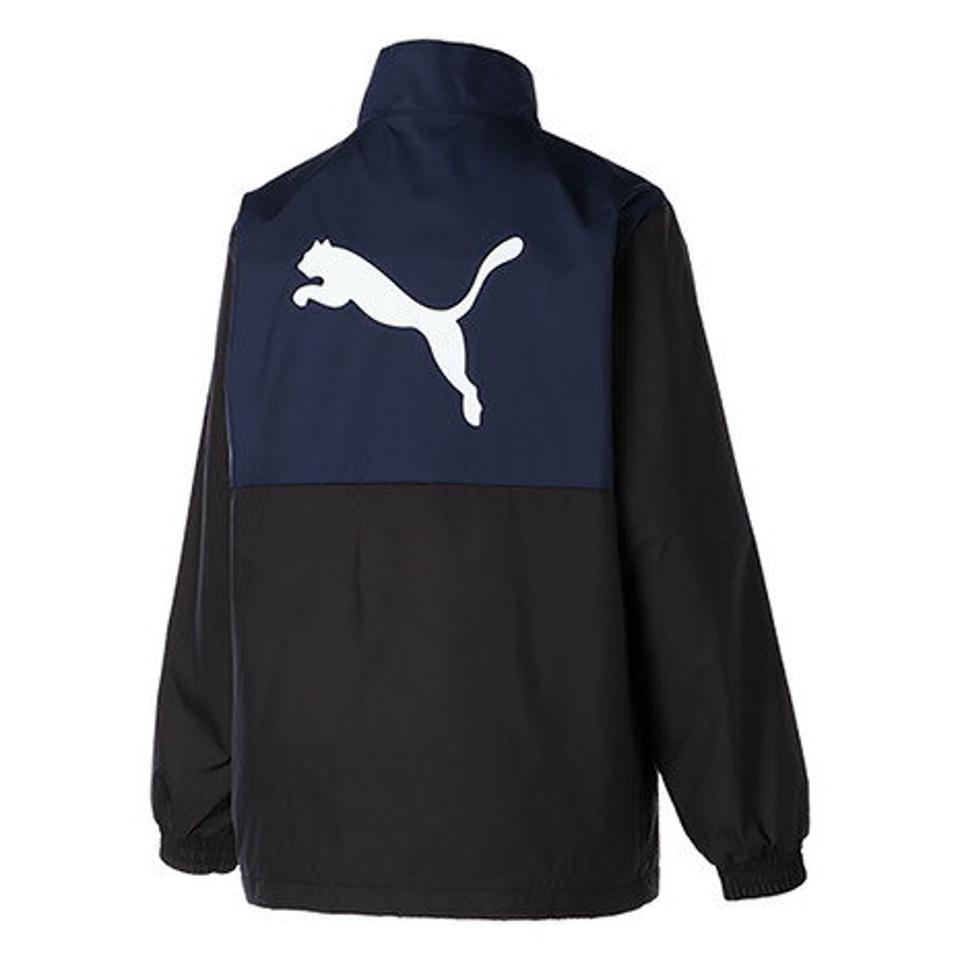 【6/5 24h限定 エントリー＆対象4店舗買い回りで最大P10倍！】プーマ（PUMA）（キッズ）ジュニア スポーツウェア　ウインドブレーカー ボーイズ トレーニング ジャケット 847513 01 NVY