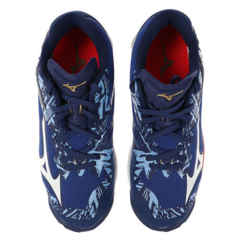 ミズノ(MIZUNO) バレーボールシューズ ウエーブライトニング Z6 V1GA200164 女子日本代表 ジャパン ヒノトリカラー (メンズ、レディース)