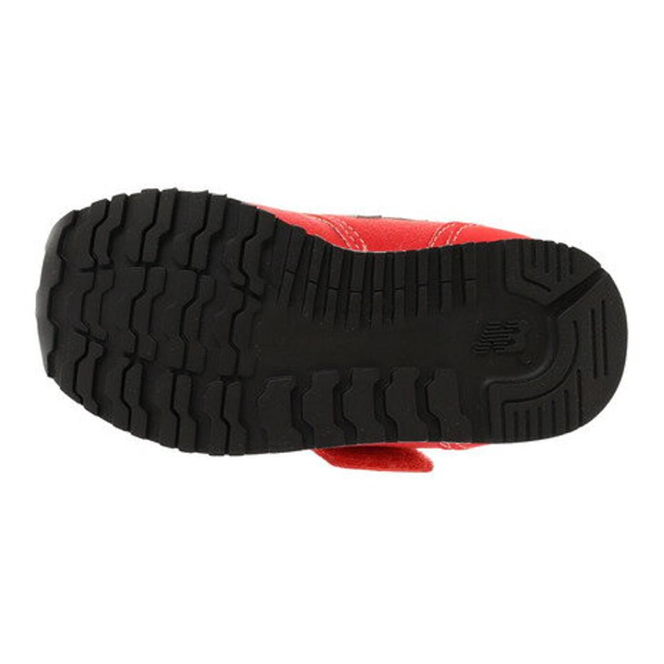 ニューバランス（new balance） ベビー スニーカー 赤 IZ373 PR2 W レッド キッズシューズ 子供 靴 シューズ 登園 マジックテープ ベルクロ （キッズ）