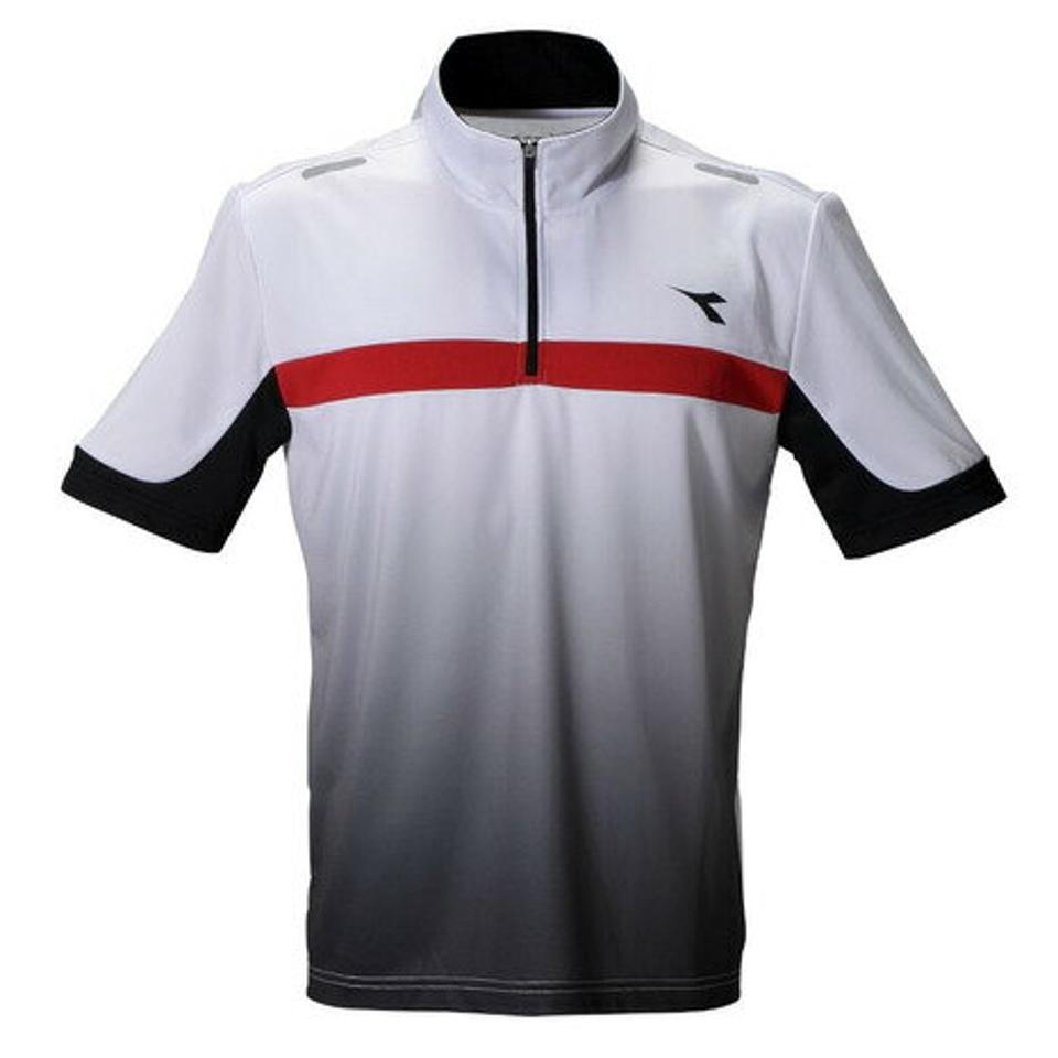 ディアドラ（diadora） ゲームシャツ DTG0335-90 【 メンズ 半袖シャツ テニス バドミントン ウェア 】 （メンズ）