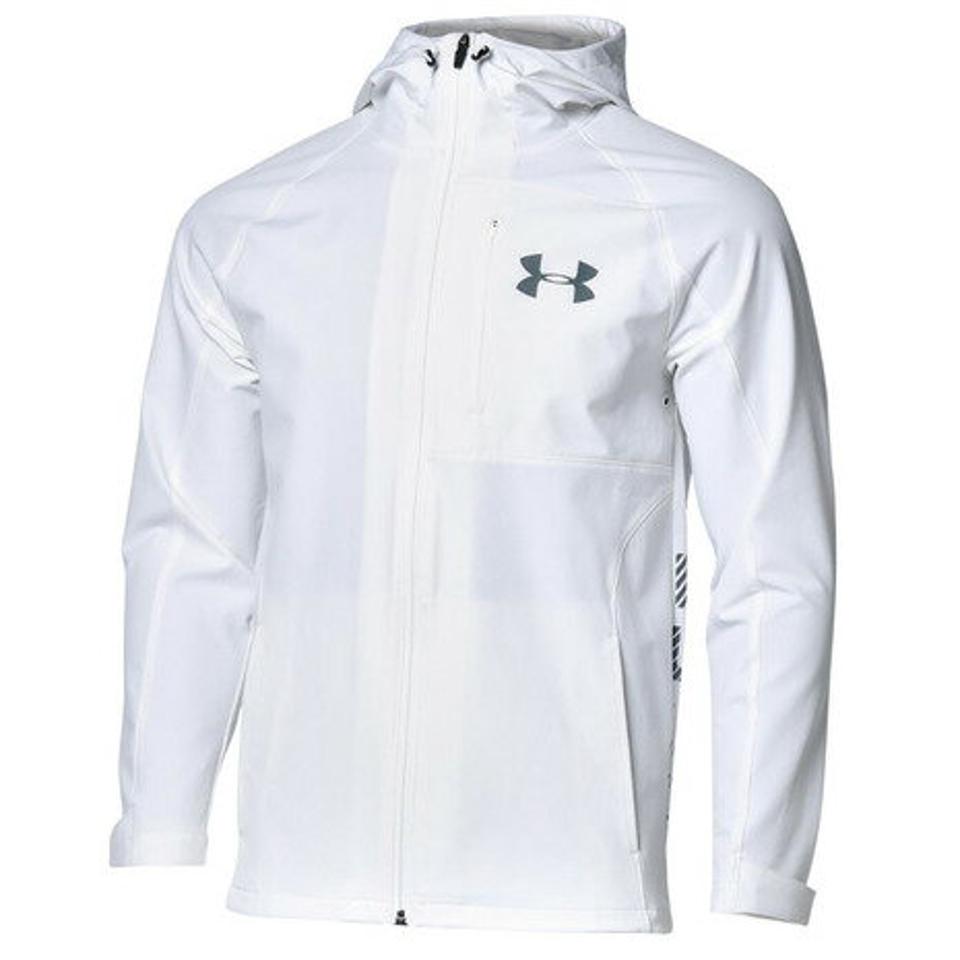 アンダーアーマー（UNDER ARMOUR）（メンズ）メンズ スポーツウェア ウインドブレーカー ブラッシュ ウーブン ジャケット 1368953 100
