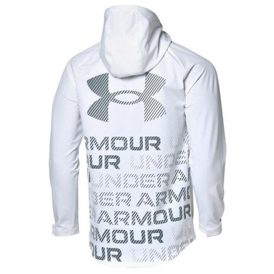 アンダーアーマー（UNDER ARMOUR）（メンズ）メンズ スポーツウェア ウインドブレーカー ブラッシュ ウーブン ジャケット 1368953 100