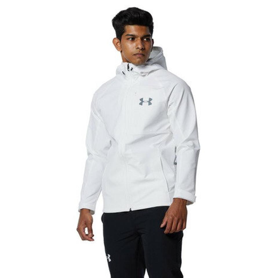 アンダーアーマー（UNDER ARMOUR）（メンズ）メンズ スポーツウェア ウインドブレーカー ブラッシュ ウーブン ジャケット 1368953 100