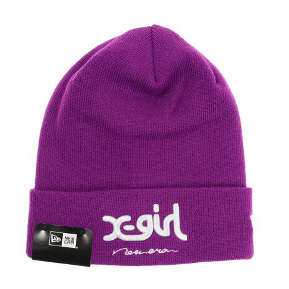ニューエラ(NEW ERA) ベーシック カフニット X-GIRL ニットキャップ 12860563 (メンズ)