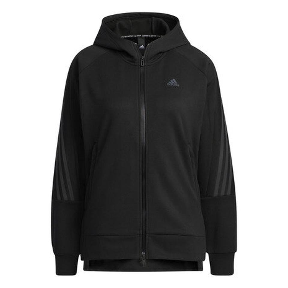 【5点以上で10%OFFクーポン 11日1:59まで】アディダス（adidas） スポーツウェア レディース スウェット 24/7 ルーズフィット フルジップパーカー JIK90-H29495 （レディース）