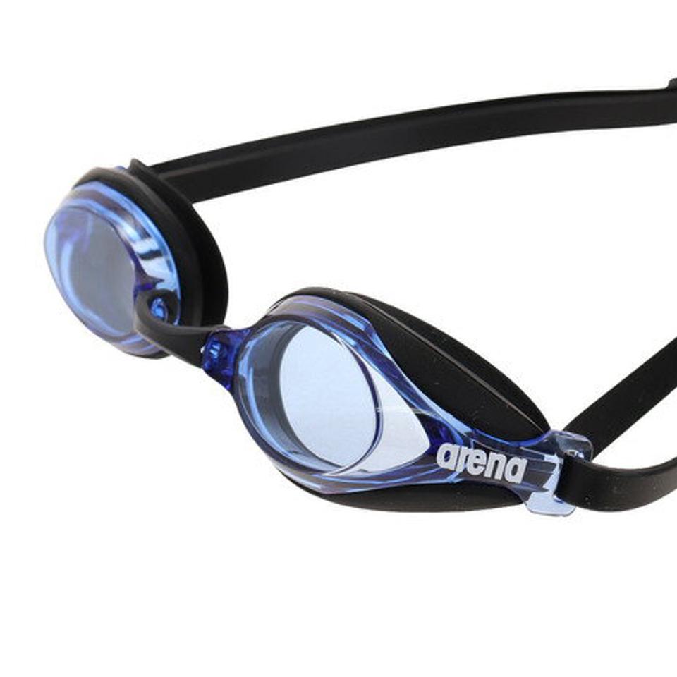 アリーナ（ARENA） 水泳 ゴーグル Q-CHAKU レーシングゴーグル FINA承認 AGL-2300 BLU （メンズ、レディース）