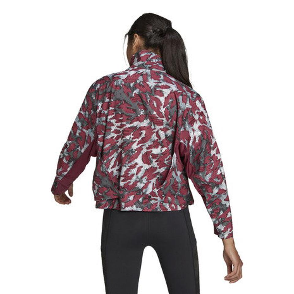アディダス（adidas） ランニング ランニングウェア レディース ファスト グラフィック プライムブルー ジャケット BL562-GU3829 （レディース）