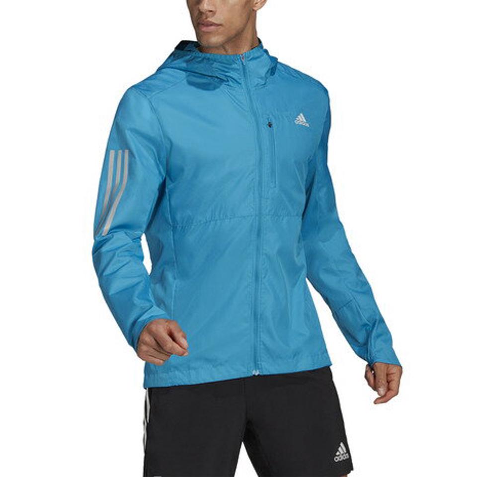 アディダス（adidas） ランニング ランニングウェア メンズ オウン ザ ラン フード付き ウインドジャケット FYR45-H34515 （メンズ）