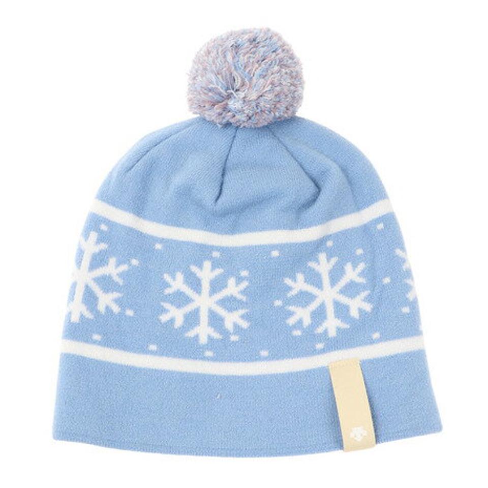 デサント(DESCENTE) ニット帽 キッズ スキー ジュニア ニットキャップ DWDQJC02X AQA 雪遊び (キッズ)