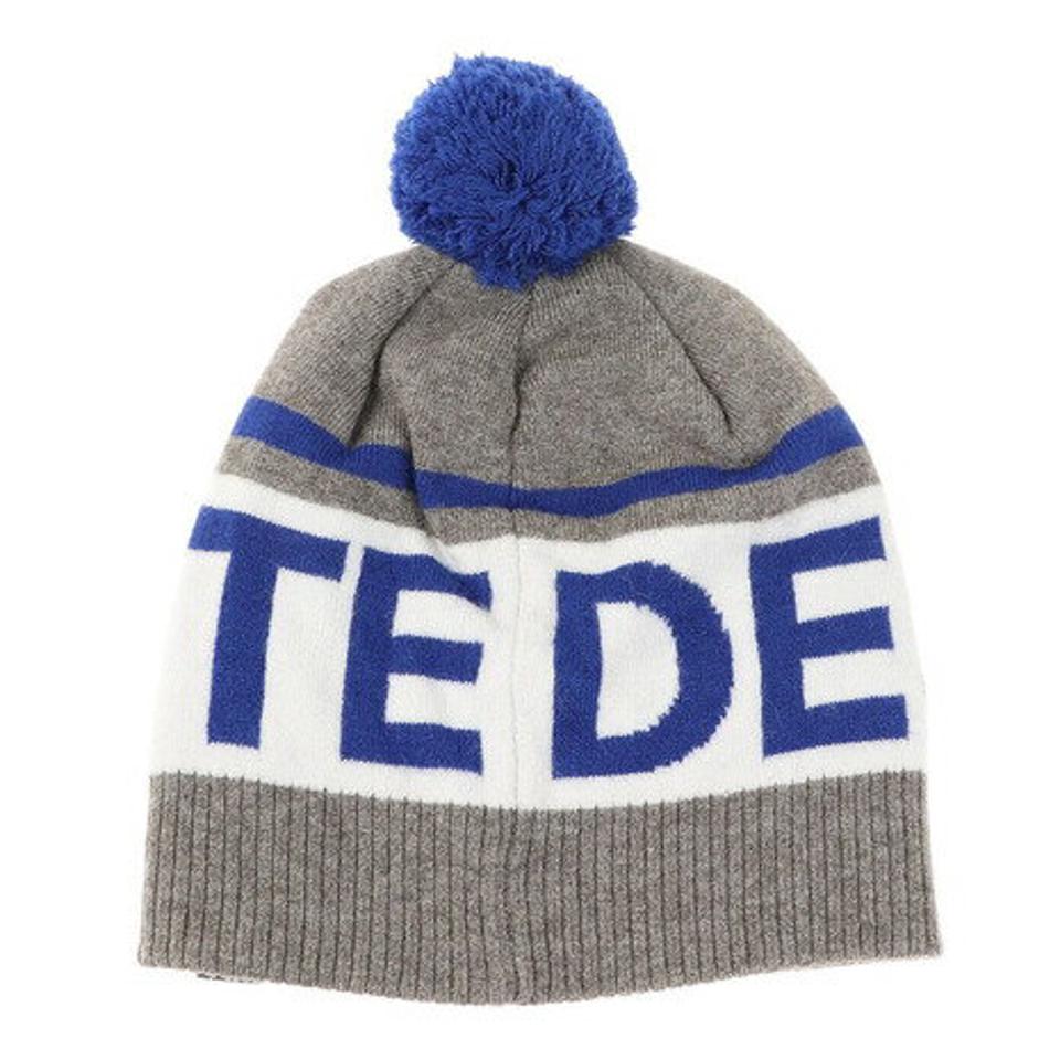 デサント(DESCENTE) ニット帽 キッズ スキー ジュニア ニットキャップ DWDQJC01X GRY 雪遊び (キッズ)