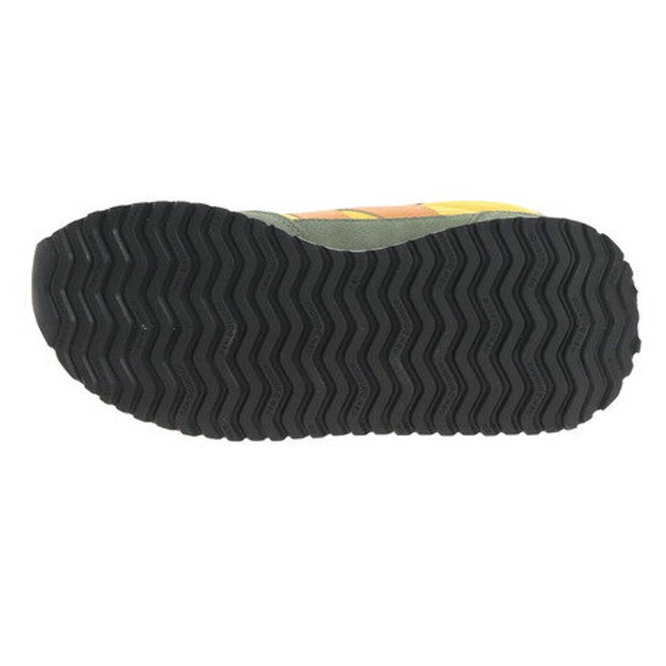 ニューバランス（new balance）（メンズ、レディース）スニーカー MS237 LU1 D イエロー カラフル ビックロゴ カジュアルシューズ 通勤 通学 普段履き