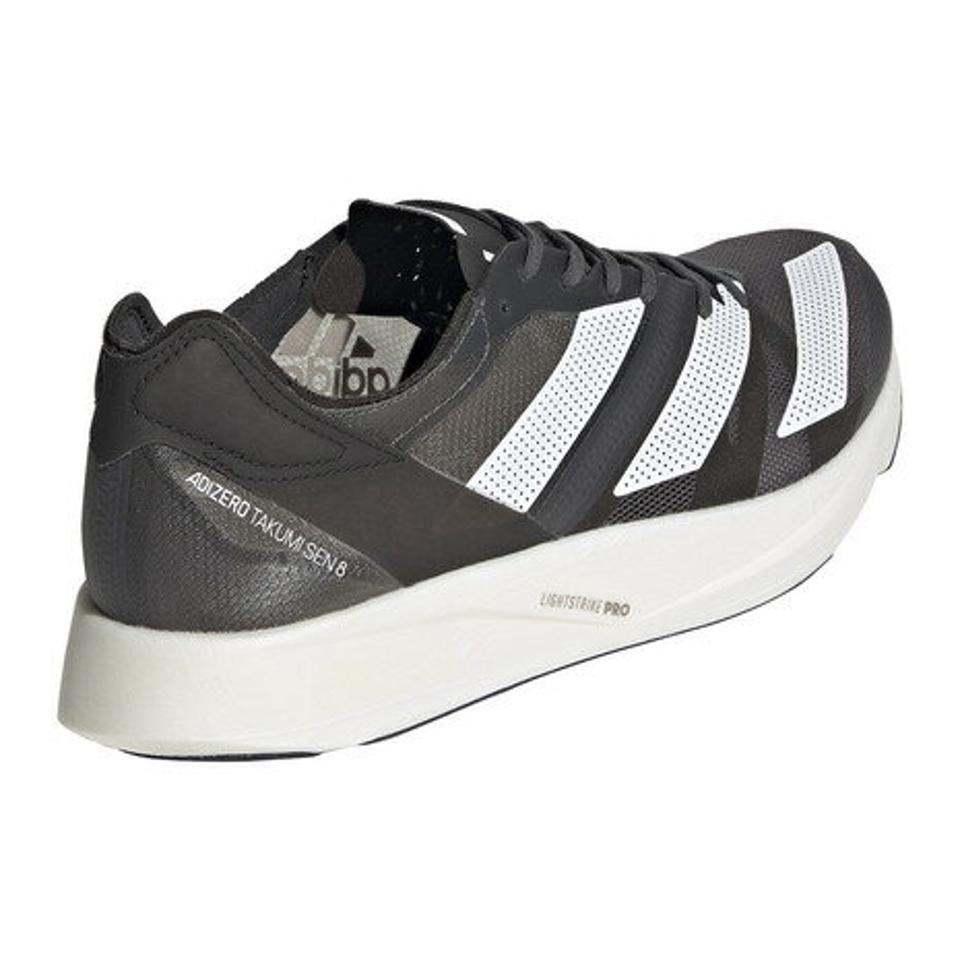 【20％OFFクーポン！3/26まで】アディダス（adidas）（メンズ）ランニングシューズ アディゼロ タクミセン 8 グレー H01121 スニーカー レーシング ジョギング 陸上 駅伝 部活 マラソン