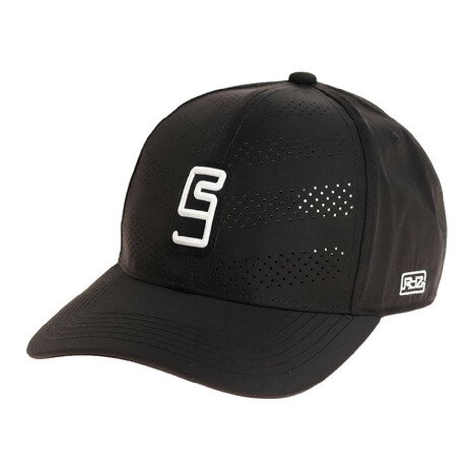 ライズ(RYZ)(メンズ)帽子 メンズ キャップ フロントレーザーカットキャップ 897R1ST8643 BLK 日よけ