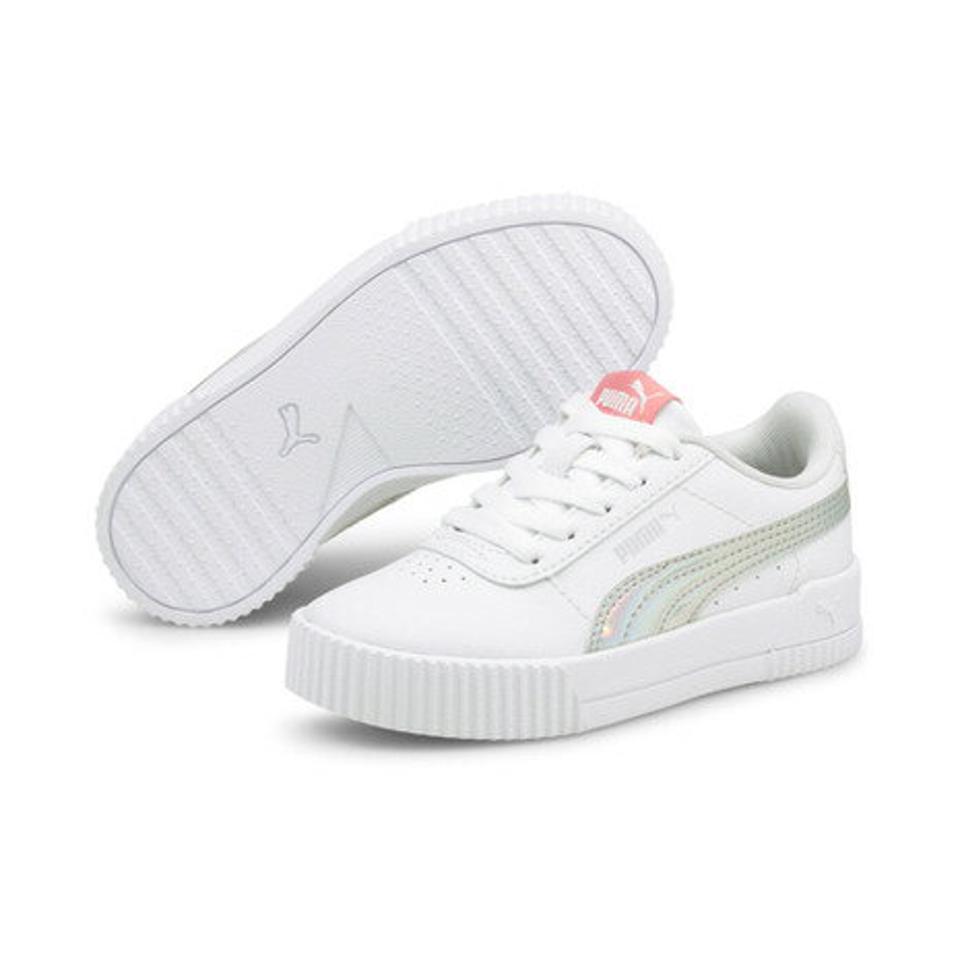 プーマ（PUMA） ジュニアスニーカー ガールズ スポーツシューズ キャリーナ レインボー PS 38089601 （キッズ）