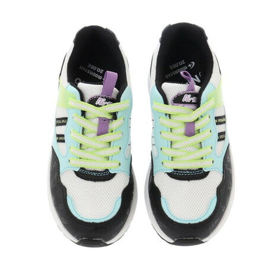 ムーンスター（MoonStar）（キッズ）ジュニアスニーカー ガールズ スポーツシューズ NMJ041 12294808