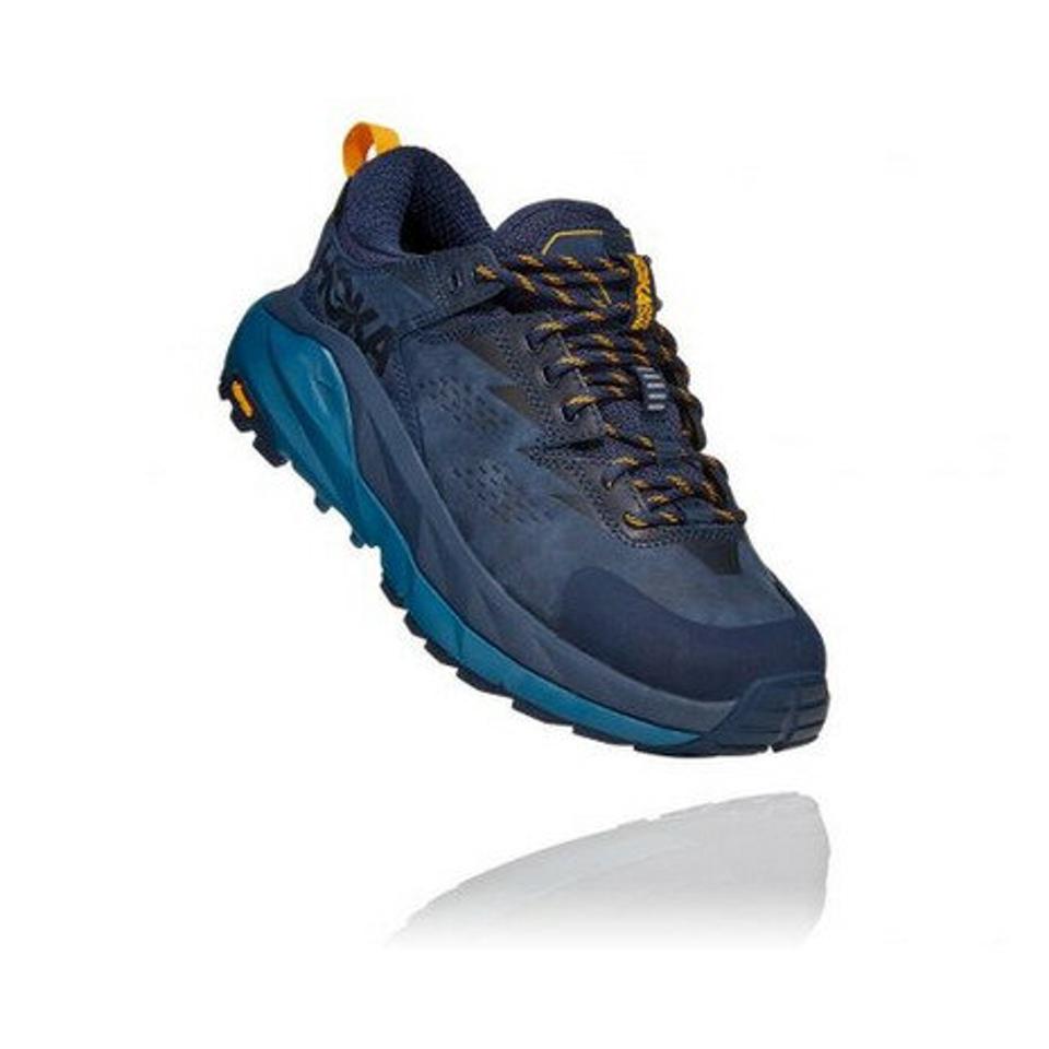 ホカ（HOKA）（レディース）防水 スニーカー レディース カハ ロウ ゴアテックス KAHA LOW GTX ネイビー 1118587 BIMBL ハイキング