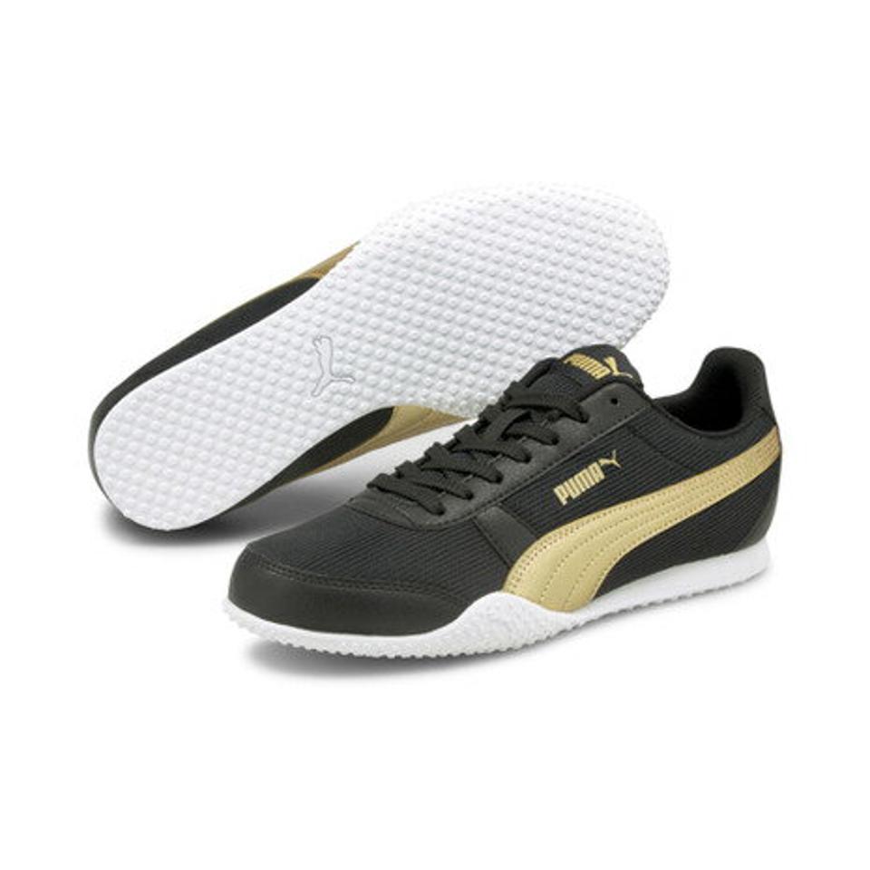 プーマ（PUMA）（レディース） レディース スニーカー シューズ ベラ メタリック FS ゴールド ブラック ホワイト38107601 38107602