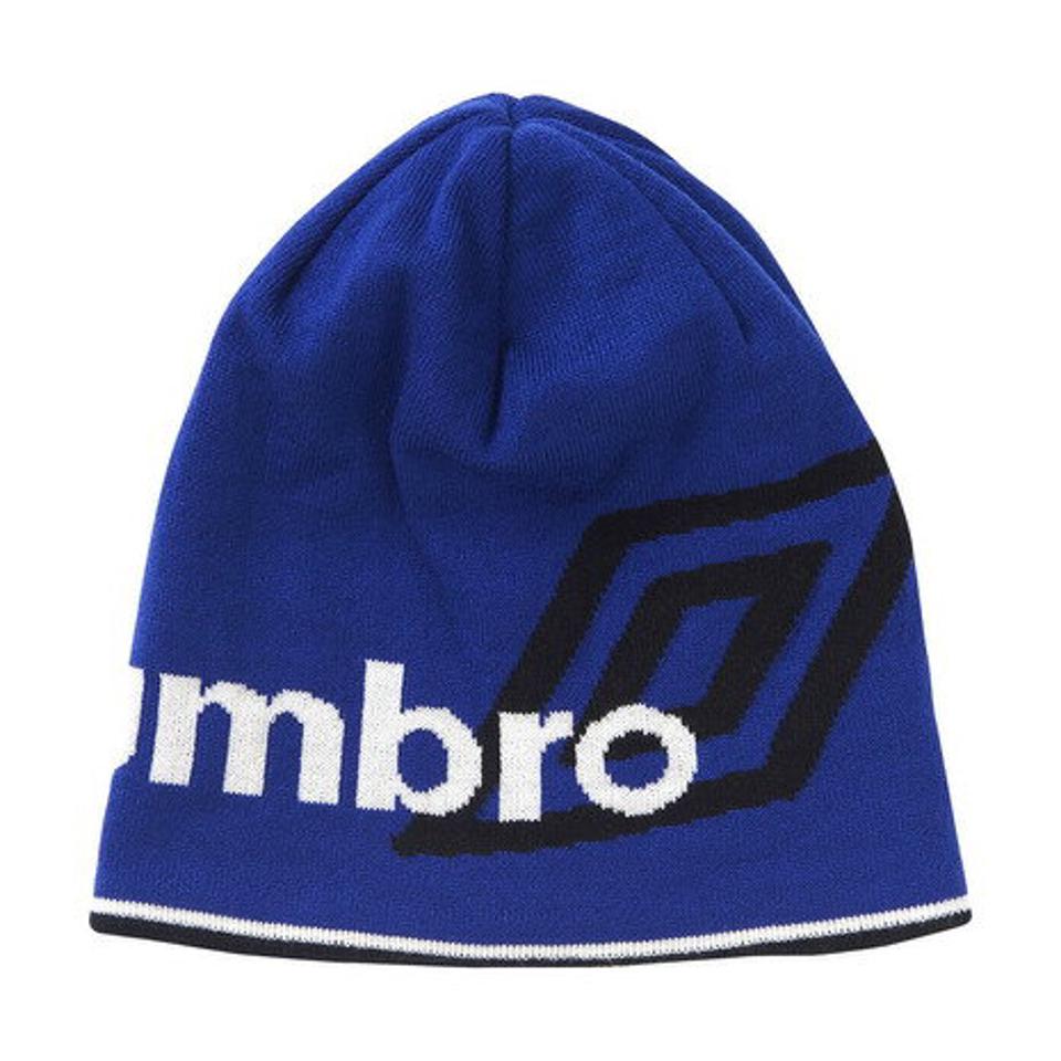 アンブロ(UMBRO) リバーシブルニットキャップ UUAQJC50 BLBK (メンズ)