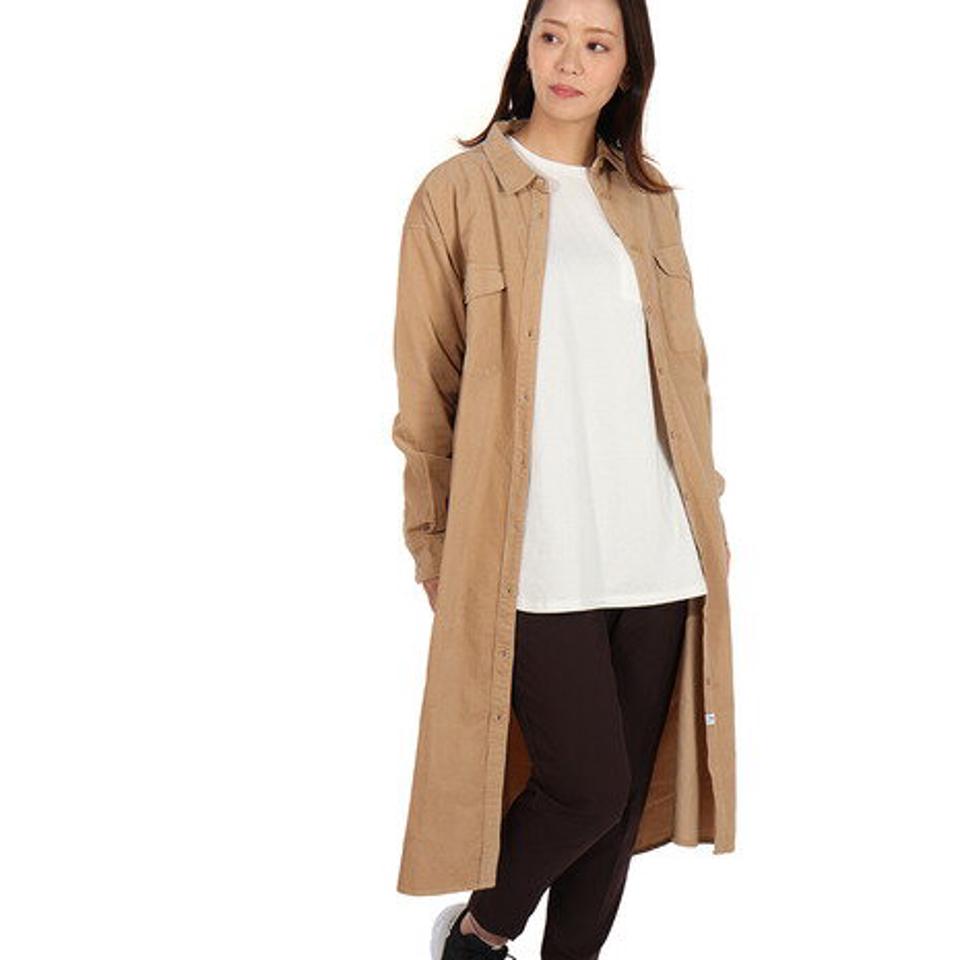 エルケクス（ELKEX）（レディース）コーデュロイ シャツドレス EKL1FA3069