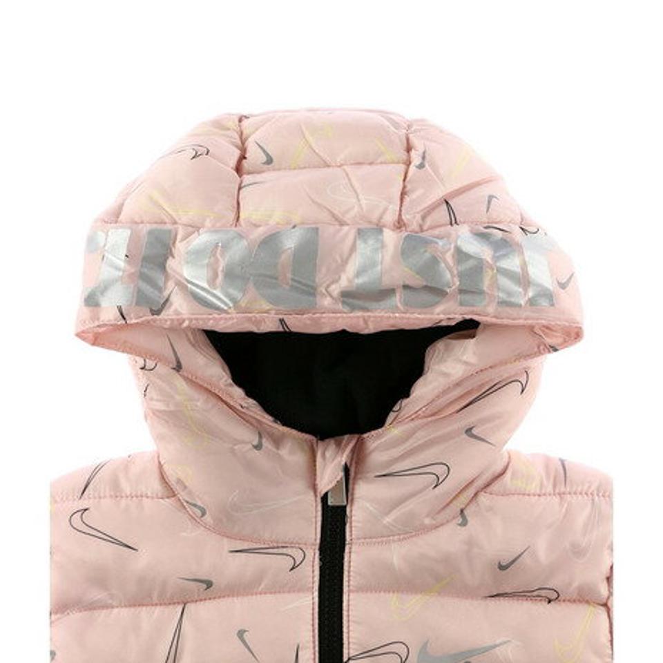 ナイキ（NIKE）（キッズ）ガールズ NKG JDI PRINT JKT パファージャケット 36H883-A9Y