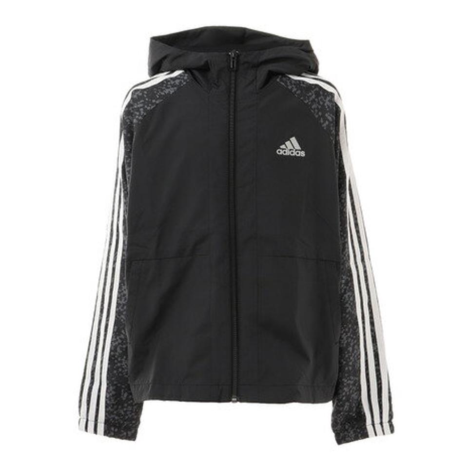 【SOY受賞記念1/31 9:59までエントリーでP4倍】アディダス（adidas）（キッズ）クロスジャージ ジュニア TRAINING WOVEN ジャケット VM511-H45145
