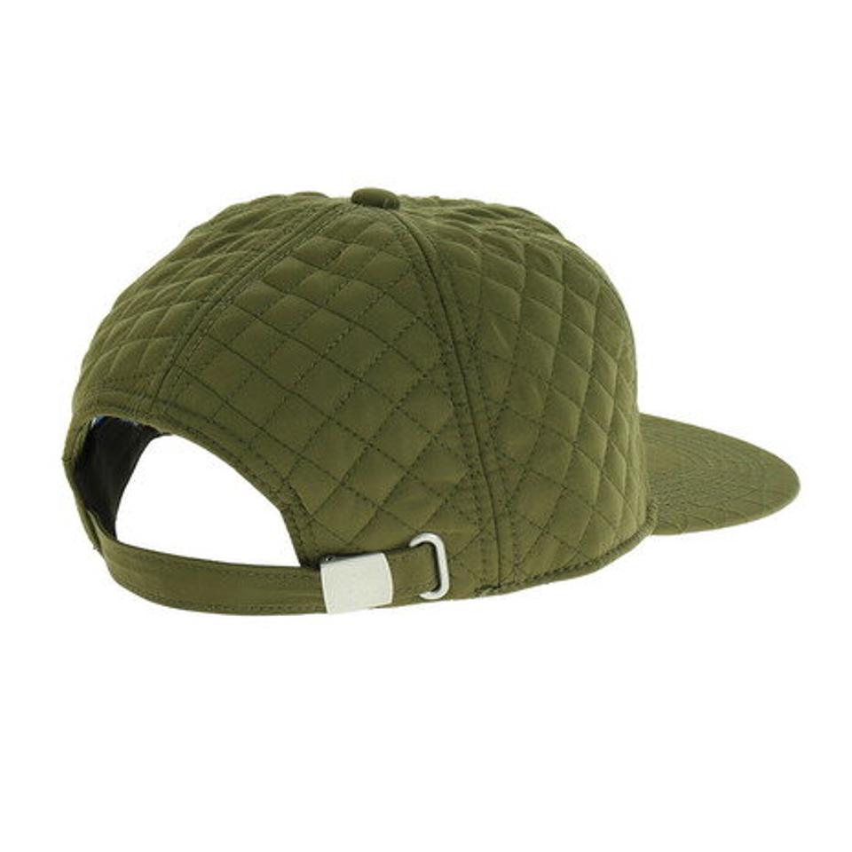 ホールアース(Whole Earth) 帽子 メンズ キャップ キルティング ベースボールキャップ WE2FA02 OLIVE 日よけ (メンズ)